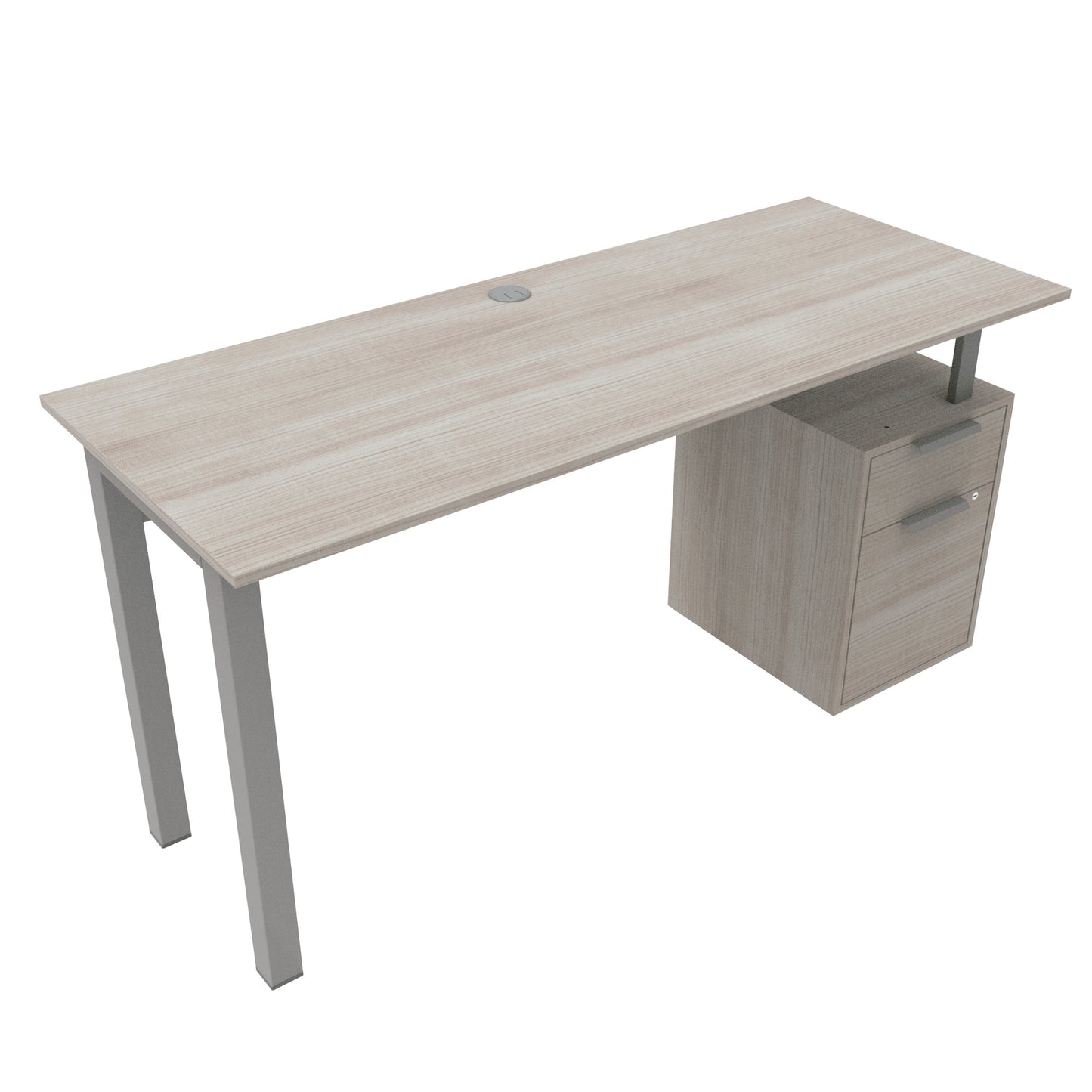 ESCRITORIO AREZZO DE 1.50 MTS ESTRUCTURA METALICA (134)