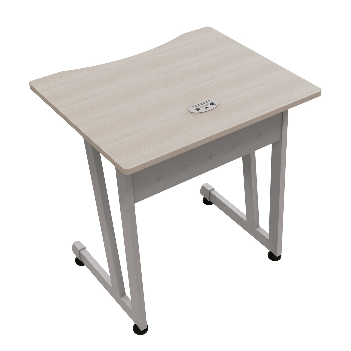 ESCRITORIO DE ESTUDIO MELAMINA ESTRU. ALUMINIO (186)