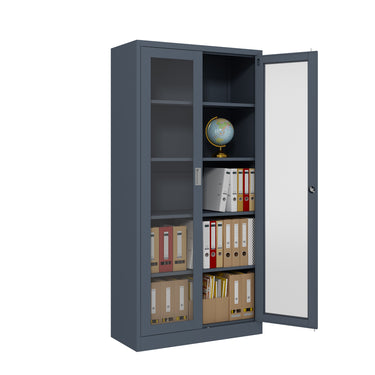 GABINETE METALICO CON CRISTAL