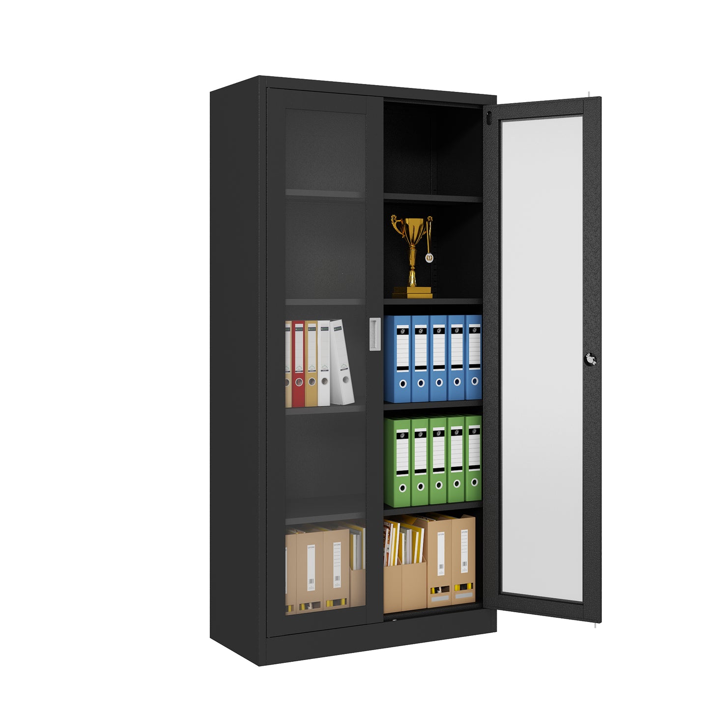 GABINETE METALICO CON CRISTAL