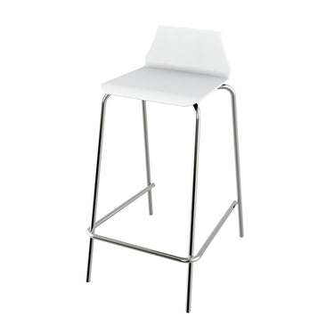 BANCO ALTO CON ESTRUCTURA CROMADA (516)