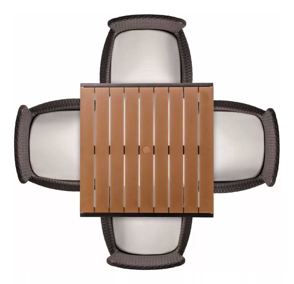 Comedor De 4 Puestos Para Exteriores