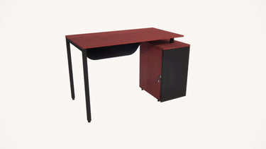 ESCRITORIO SECRETARIAL RECTANGULAR XENON DE 1.40 MTS (401-23)