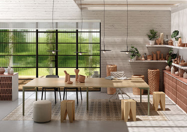 MESA RECTANGULAR HEXA PARA SALA DE JUNTAS
