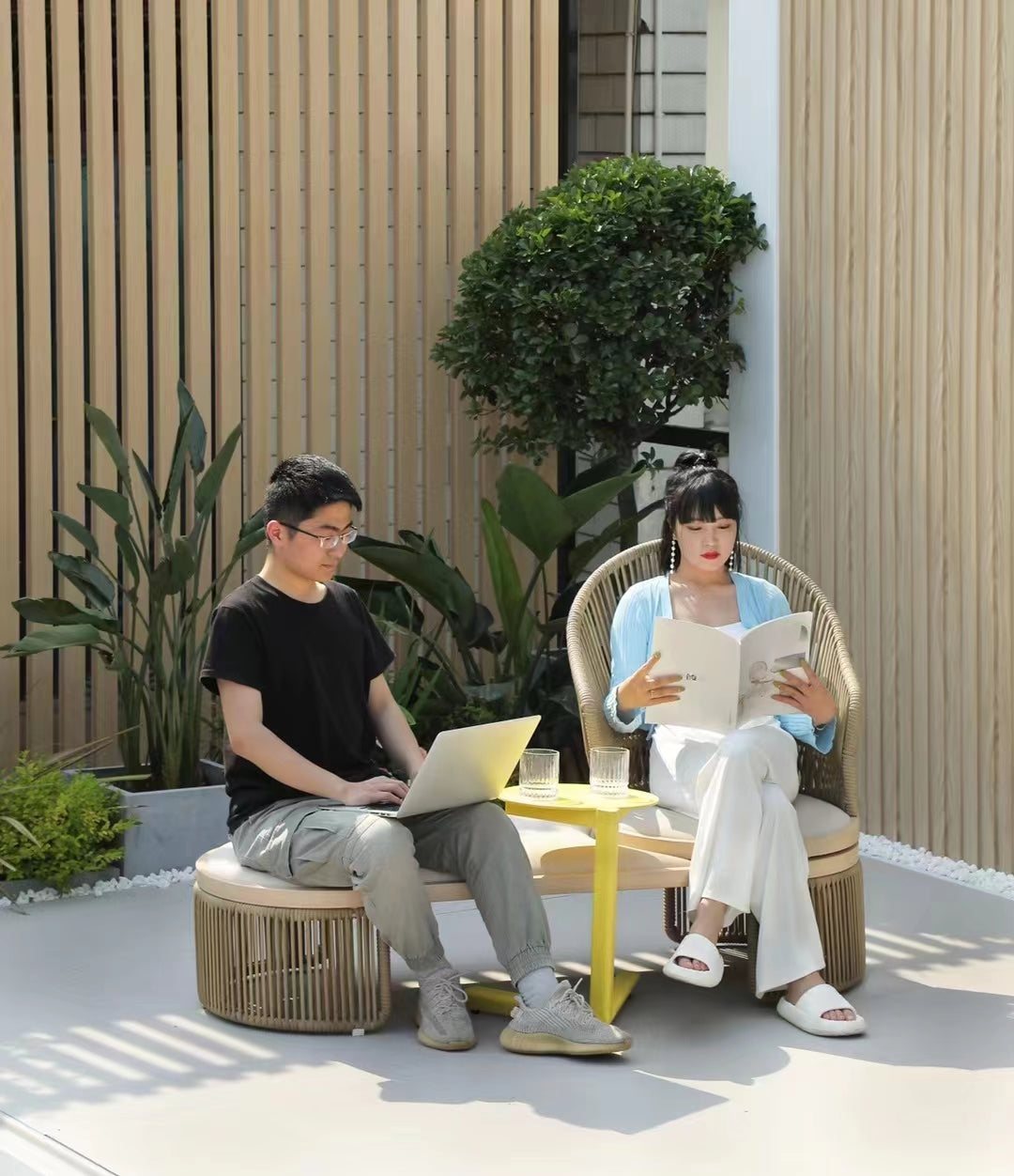 SILLON CAMASTRO CON ALMOHADAS GRIS (6255)