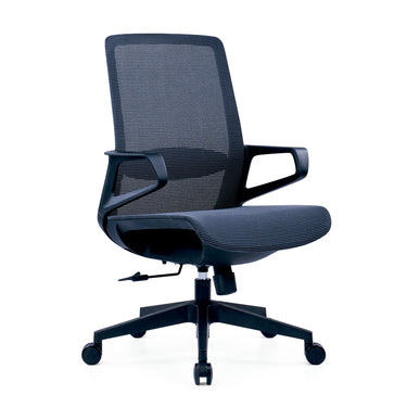 SILLA OPERATIVA FIORE MALLA NEGRA (N830N)