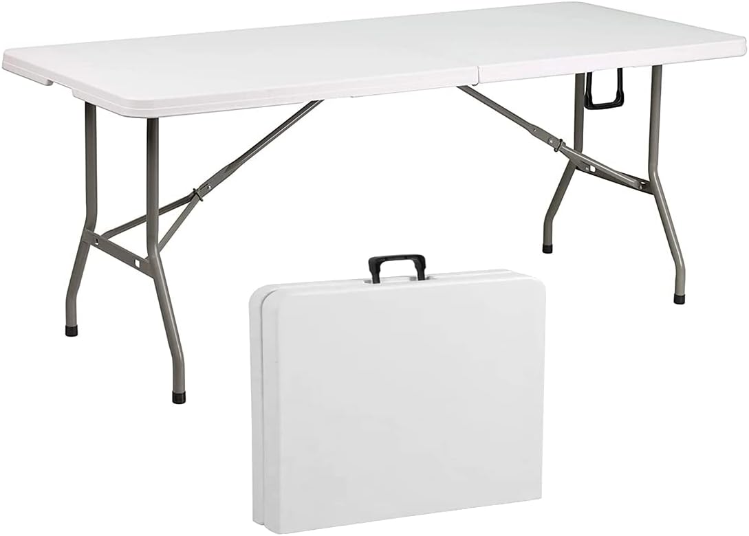 Mesa blanca tipo fiesta