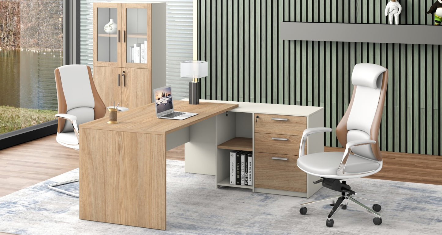 Escritorio con lateral MD (FFD-1414)