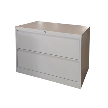ARCHIVERO METALICO HORIZONTAL DE 2 GAVETAS