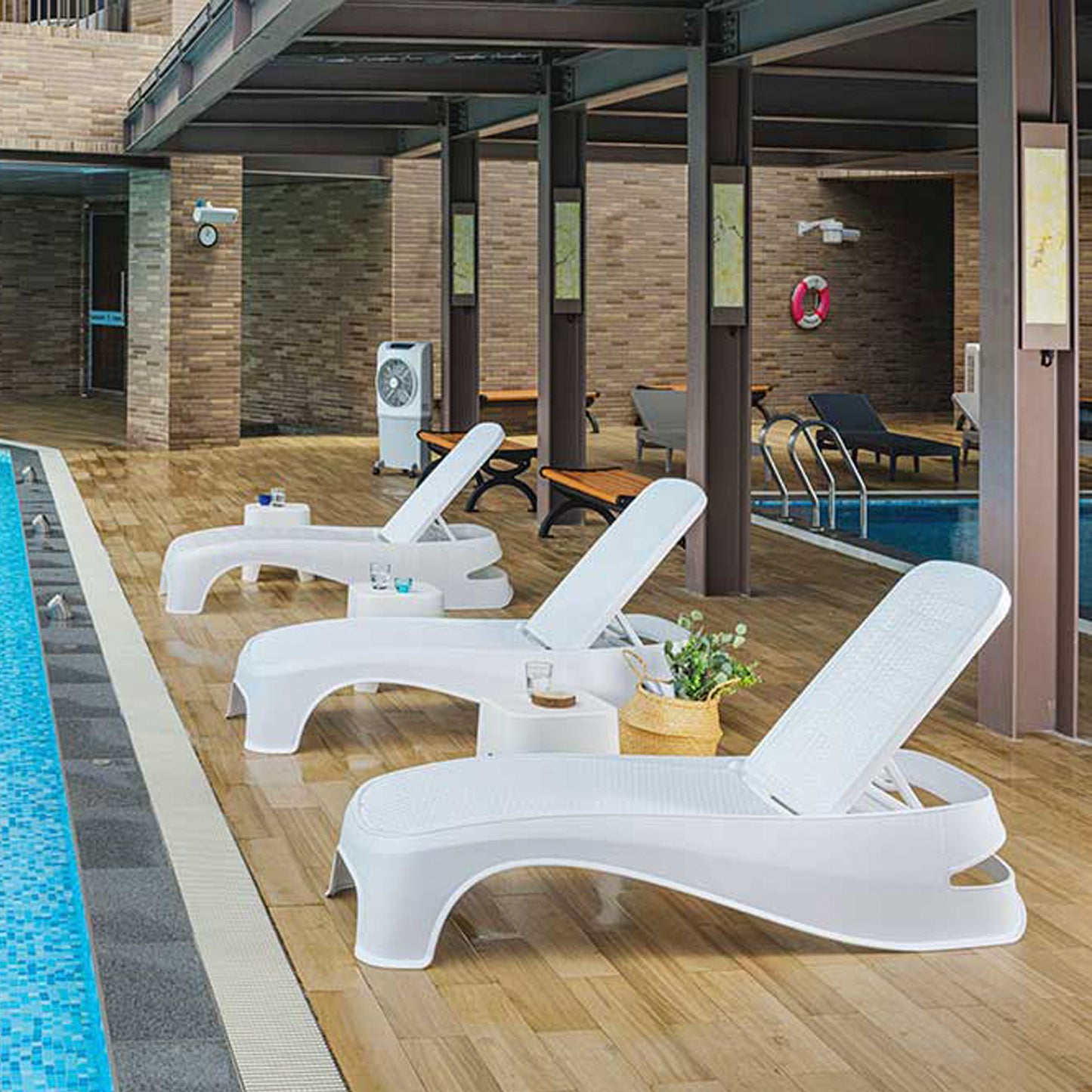 Camastro Hawaii Con Respaldo Abatible