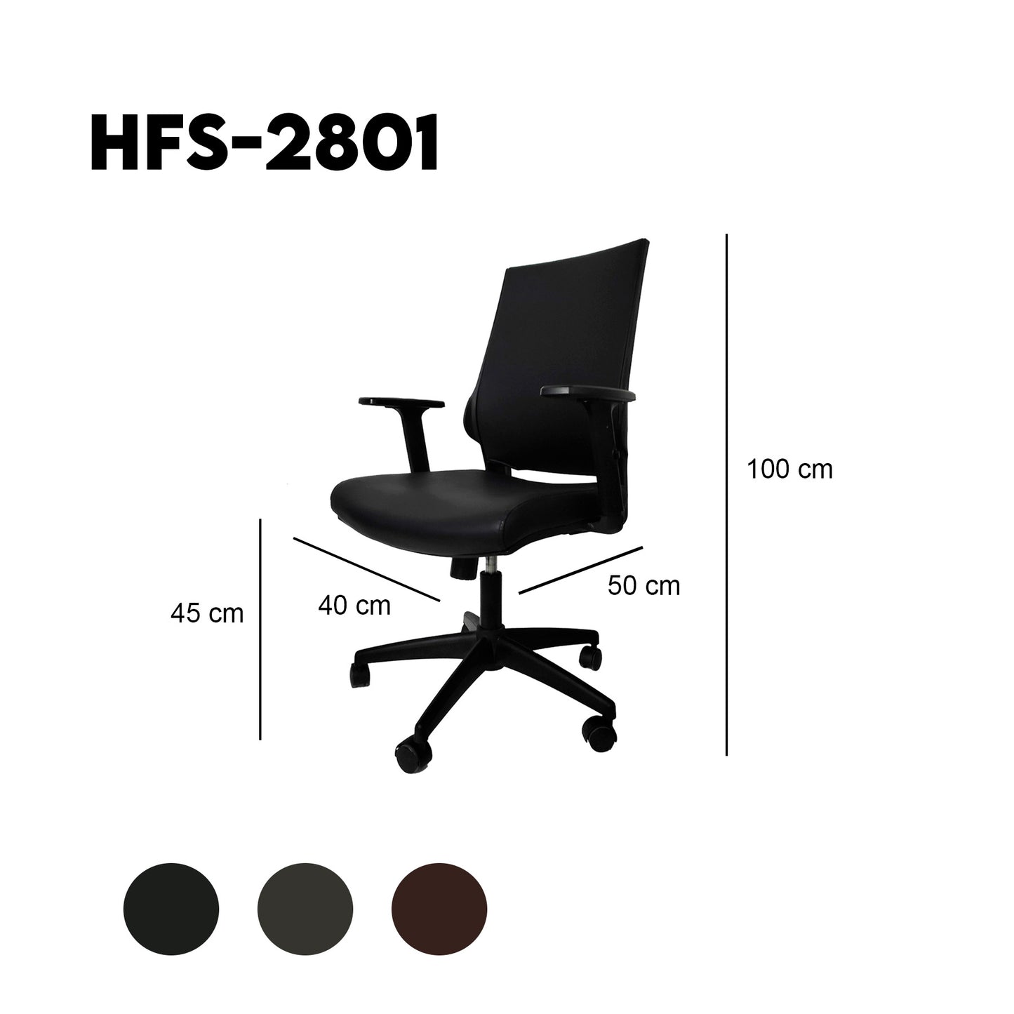 SILLA SEMI EJECUTIVA (HFS-2801)