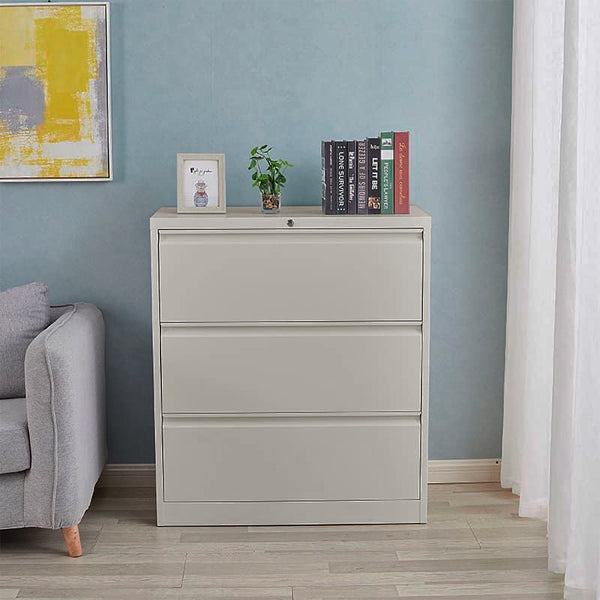 ARCHIVERO METALICO HORIZONTAL DE 3 GAVETAS
