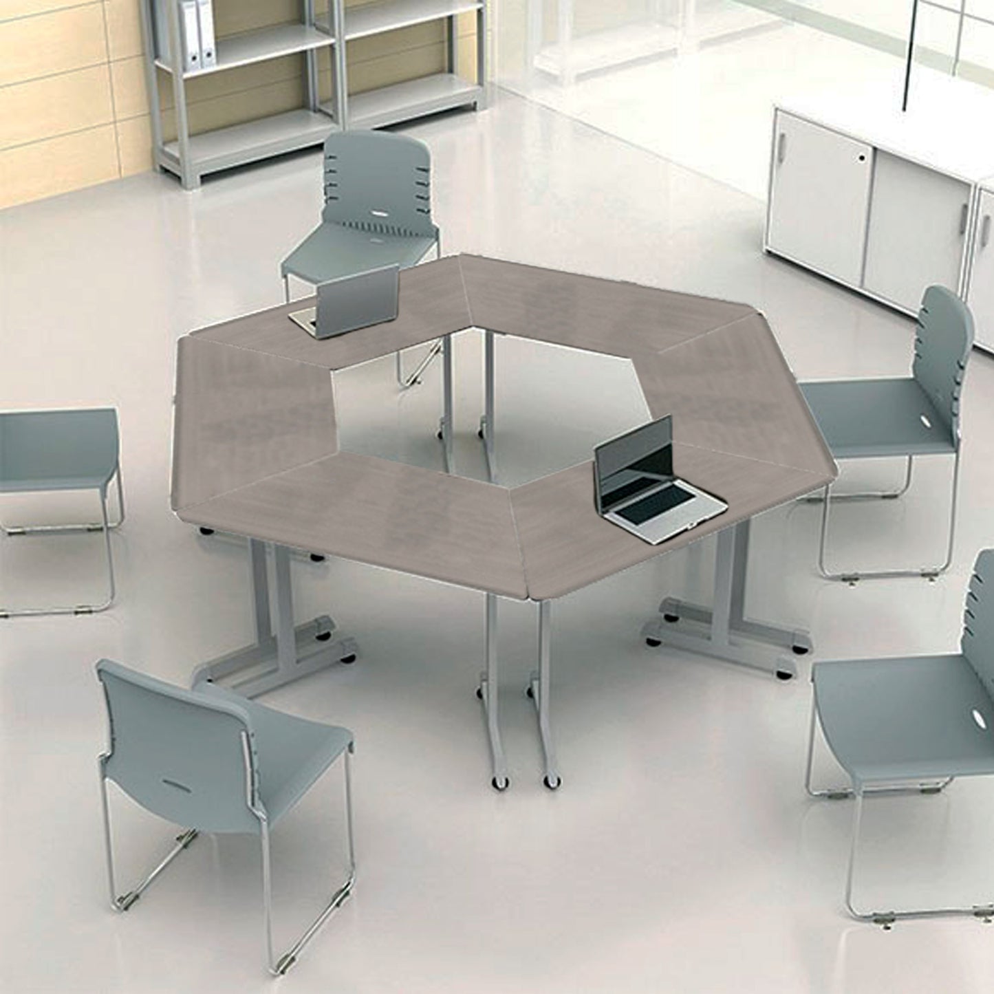 MESA TRAPEZOIDAL (D239)