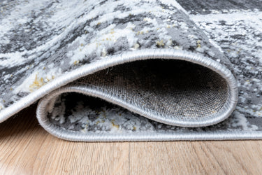 TAPETE AYDA T9013 GRIS PLATA DE 160X230