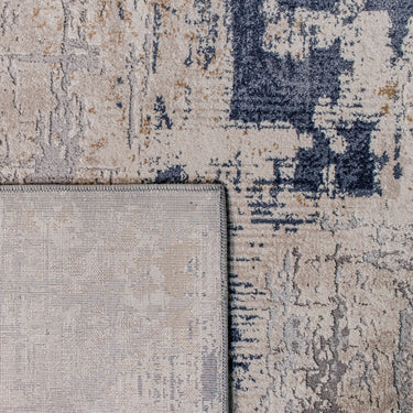 TAPETE MARDIN T4007 AZUL CREMA DE 160X230