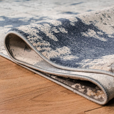 TAPETE MARDIN T4007 AZUL CREMA DE 160X230
