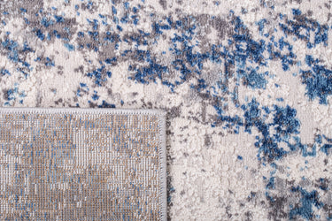 TAPETE NIDA U2011 AZUL CREMA DE 160X230