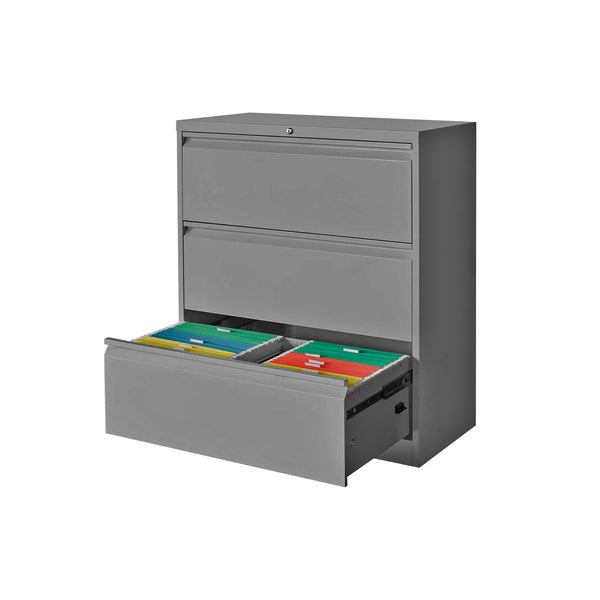 ARCHIVERO METALICO HORIZONTAL DE 3 GAVETAS
