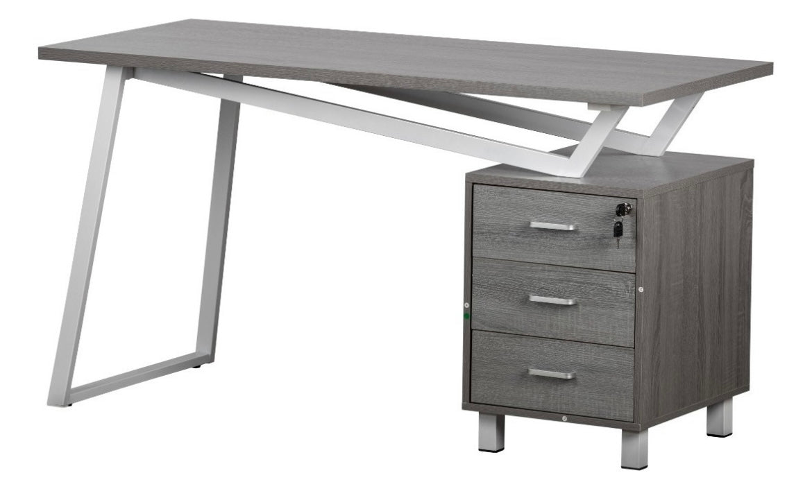 ESCRITORIO CON PEDESTAL - manueldelgado