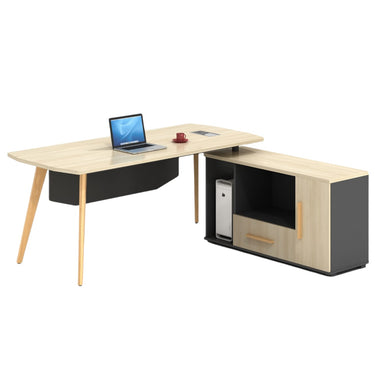 ESCRITORIO EJECUTIVO CON CREDENZA FLY - manueldelgado