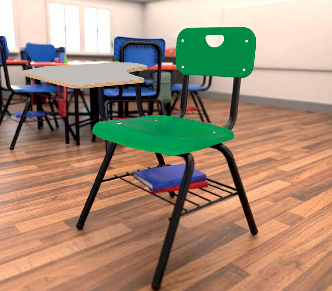 PUPITRE CON PALETA DE TRIPLAY CON LAMINADO PLASTICO