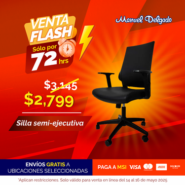 SILLA SEMI EJECUTIVA (HFS-2801)