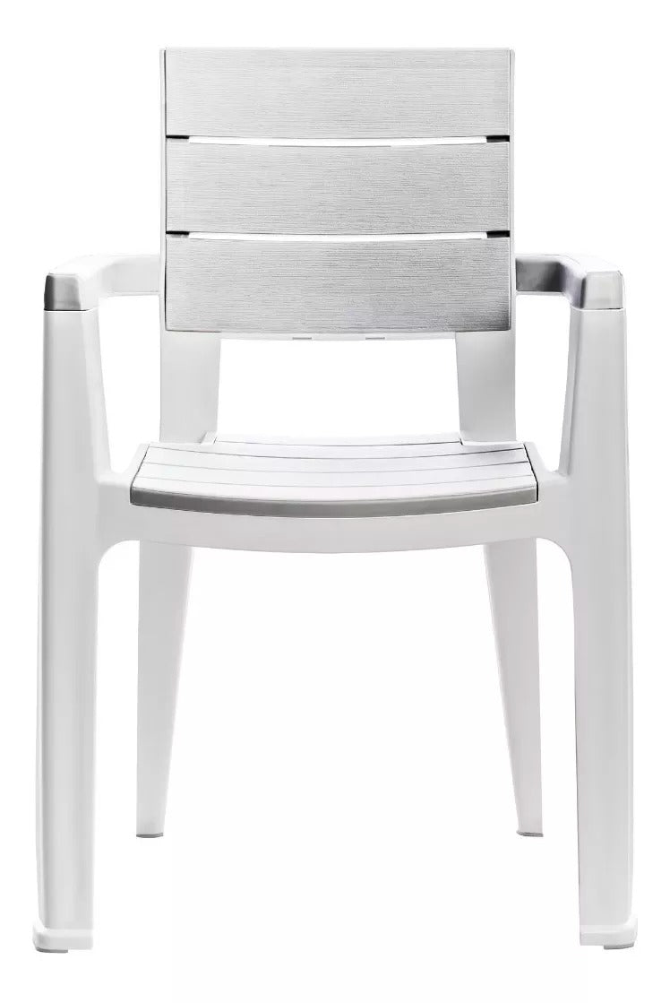 silla minimalista para exterior